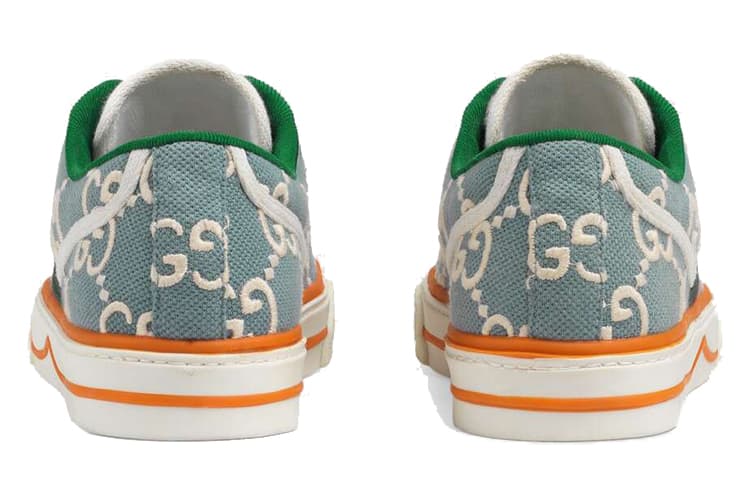Кеды Gucci Tennis 1977 Light Blue - изображение 5