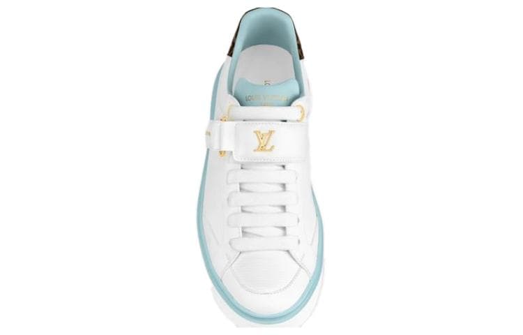 Кроссовки LOUIS VUITTON Time Out White Blue - изображение 5