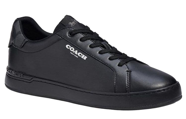 Кроссовки Coach Classic Logo Low Top Sneakers Black - изображение 3
