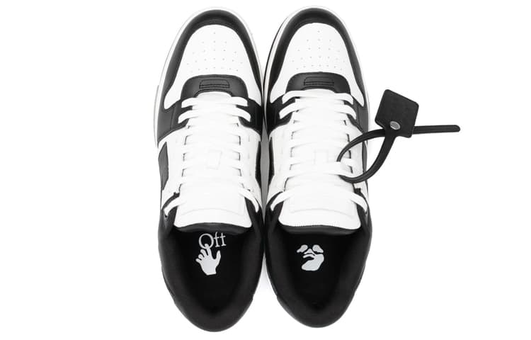 Кроссовки OFF-WHITE Out of Office Black White - изображение 4
