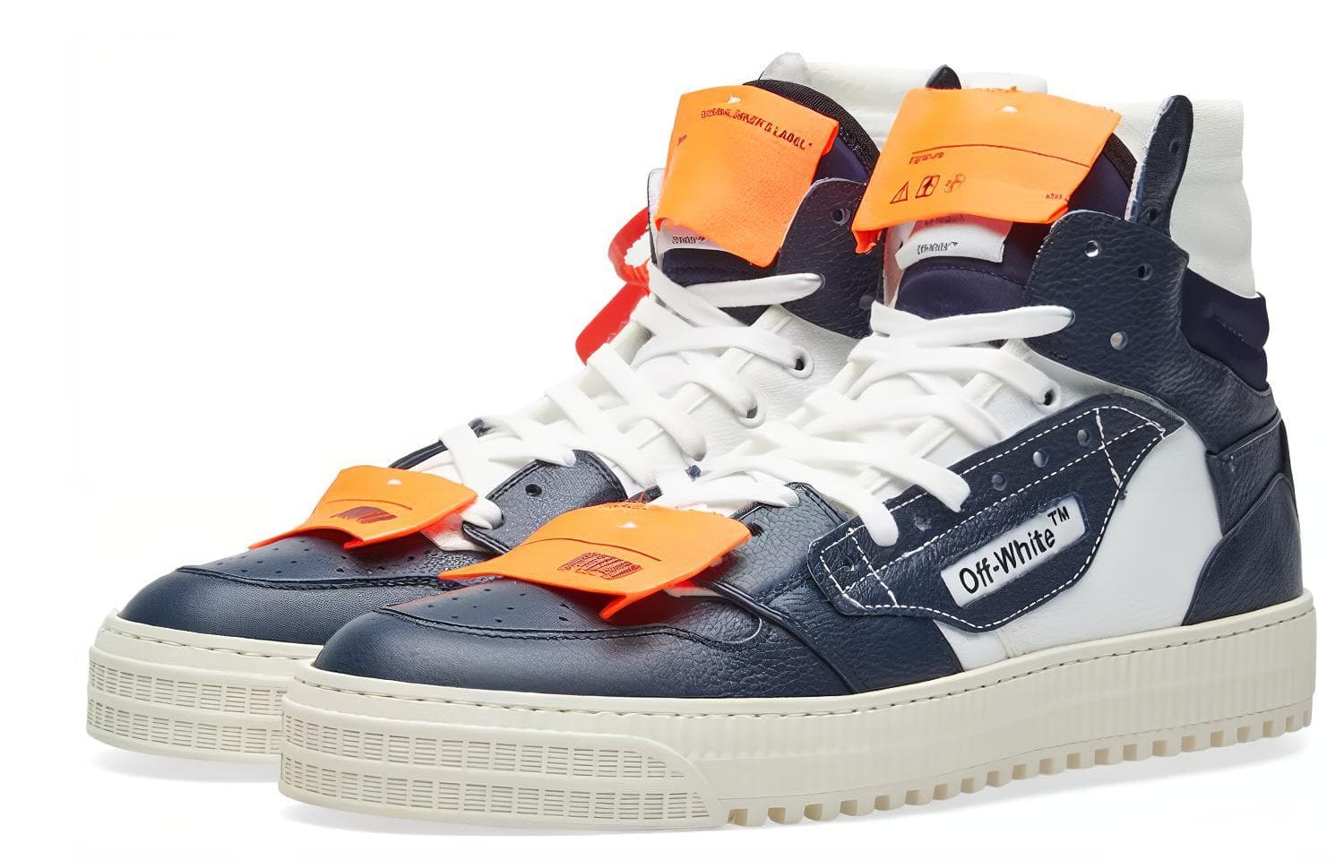 OFF-WHITE Off-Court TUMBLED SNEAKER - изображение 3