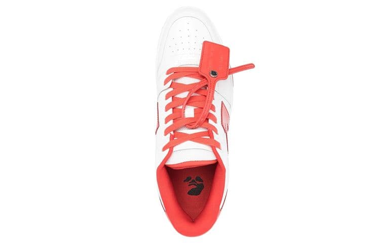 Кроссовки OFF-WHITE Out Of Office White Orange - изображение 4