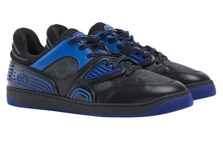 Кроссовки Gucci Basket Blue - изображение 3
