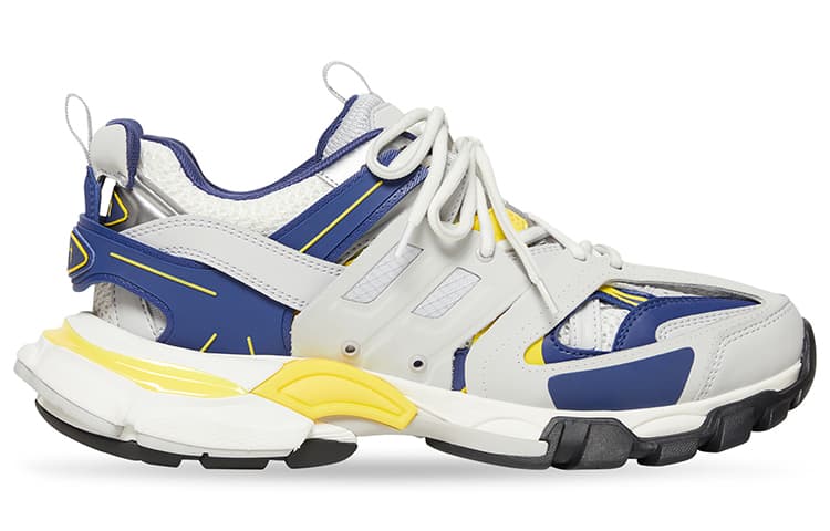 Кроссовки Balenciaga Track 1.0 White Blue Yellow - изображение 2