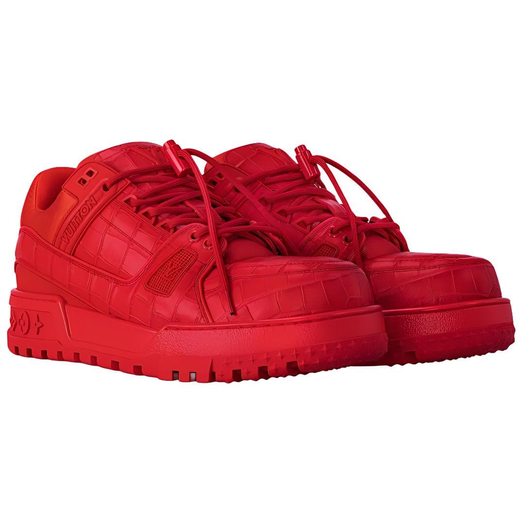 Кроссовки LOUIS VUITTON Trainer Maxi - изображение 3