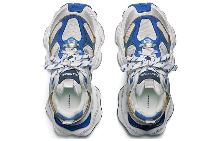 Кроссовки Balenciaga Cargo White Blue - изображение 5