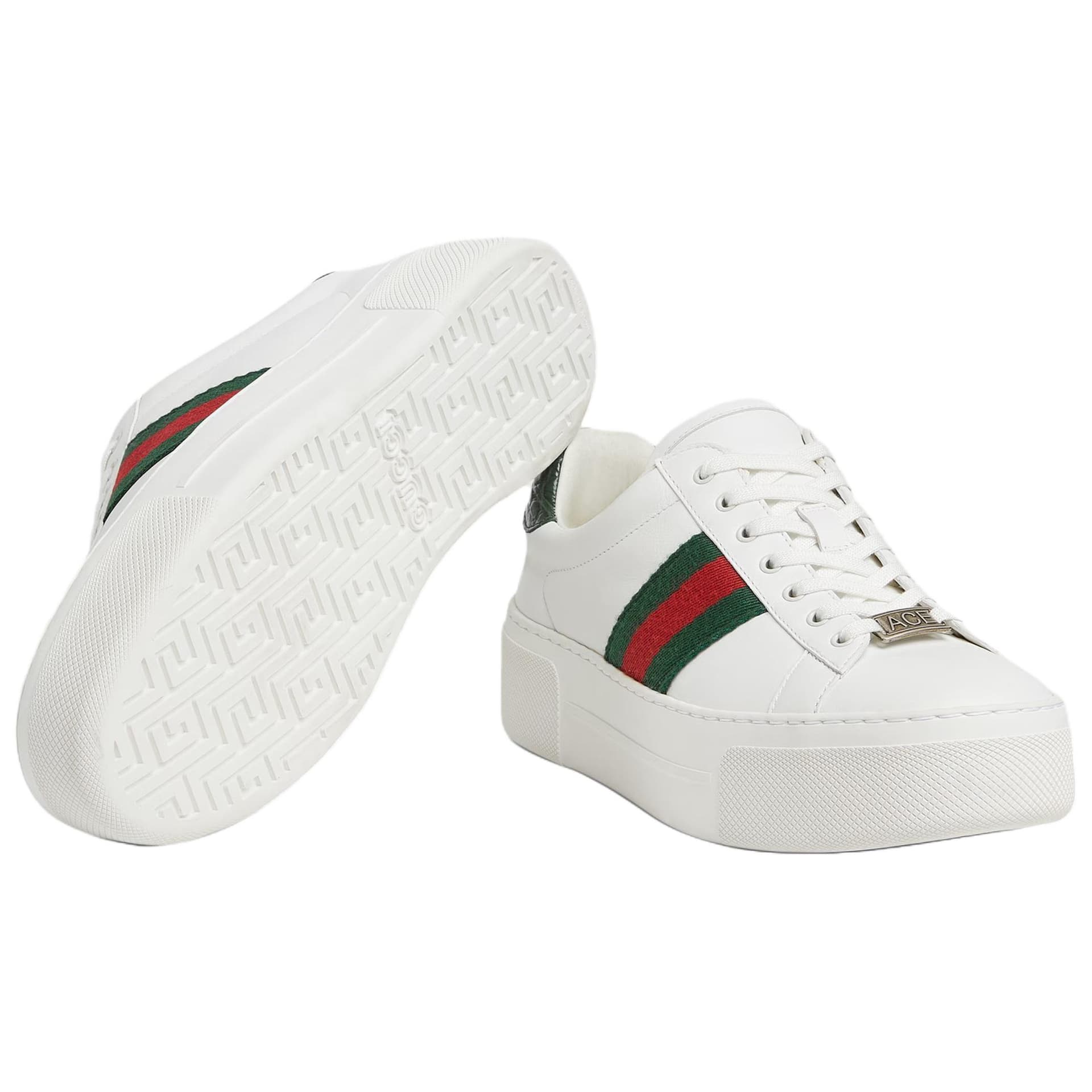 Кроссовки Gucci Ace White Green - изображение 5