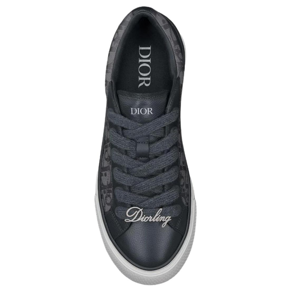 Кроссовки DIOR B33 Spin Embossed Low Sneakers Gray Limited Edition - изображение 4
