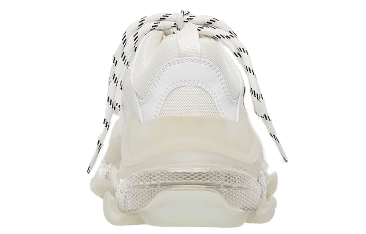 Кроссовки Balenciaga Triple S Clear Sole White - изображение 5