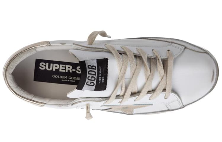 Кроссовки Golden Goose Super-Star White Gold - изображение 5