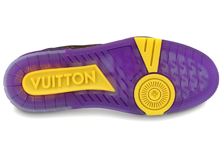 Кроссовки Louis Vuitton Trainer Lakers Colorway - изображение 5