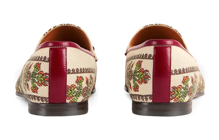 Ботинки Gucci 100th Anniversary Flat Casual Shoes White Red - изображение 4