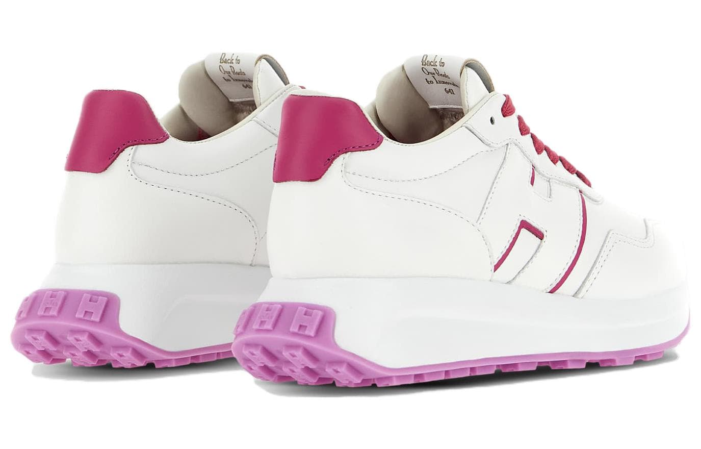 Кроссовки Hogan H641 White Purple - изображение 4