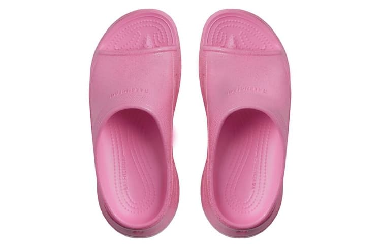 Сандалии Balenciaga Шлепанцы Женские Розовые - изображение 4