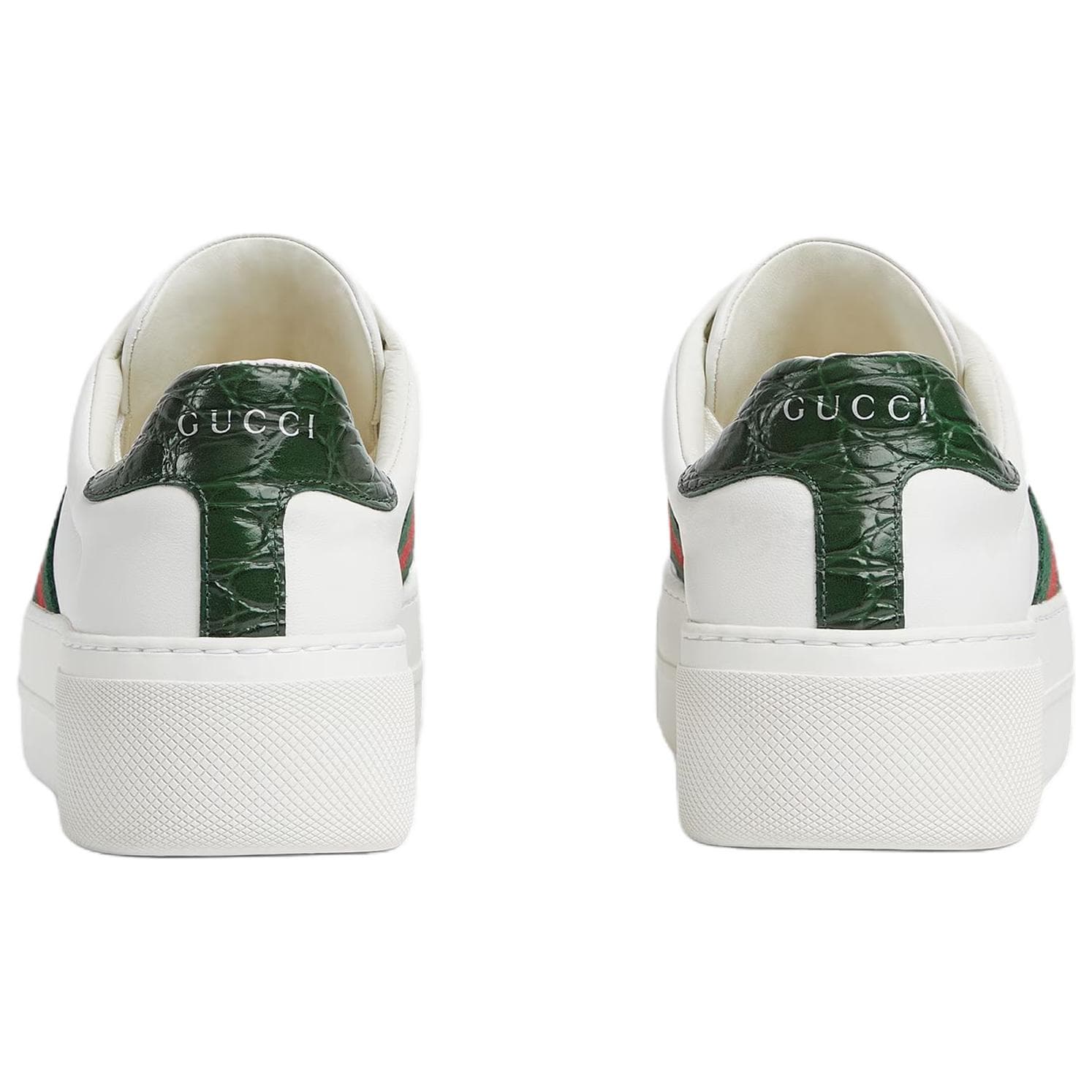 Кроссовки Gucci Ace White Green - изображение 4