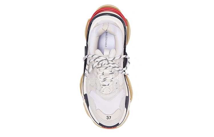 Кроссовки Balenciaga Triple S White Red Black - изображение 5