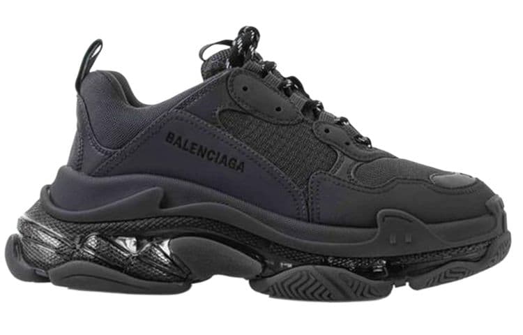 Кроссовки Balenciaga Triple S Black - изображение 2