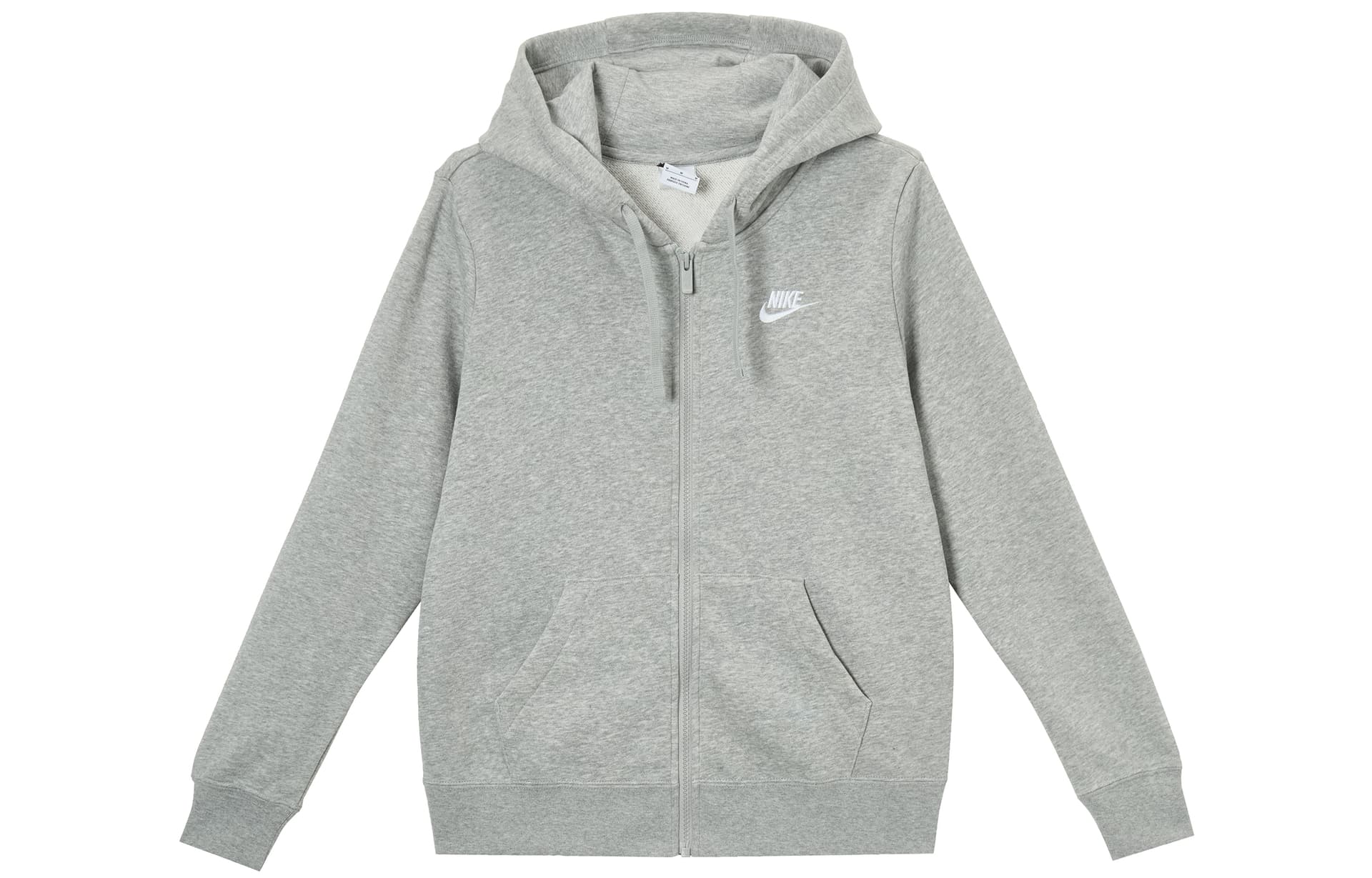 Худи Nike Sportswear Club Толстовка Женское Серое - изображение 1