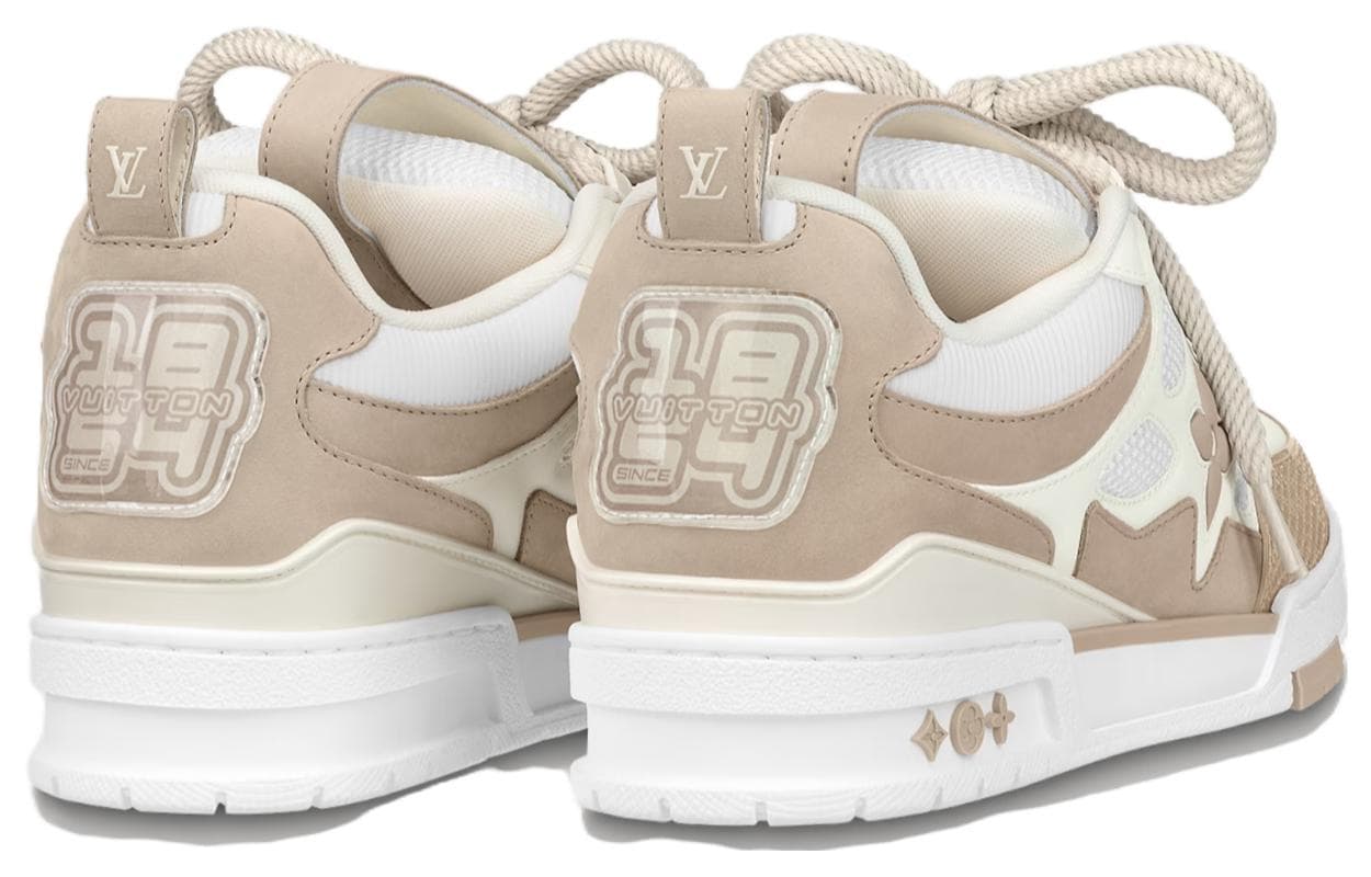 Кроссовки Louis Vuitton Skate Low Brown - изображение 4