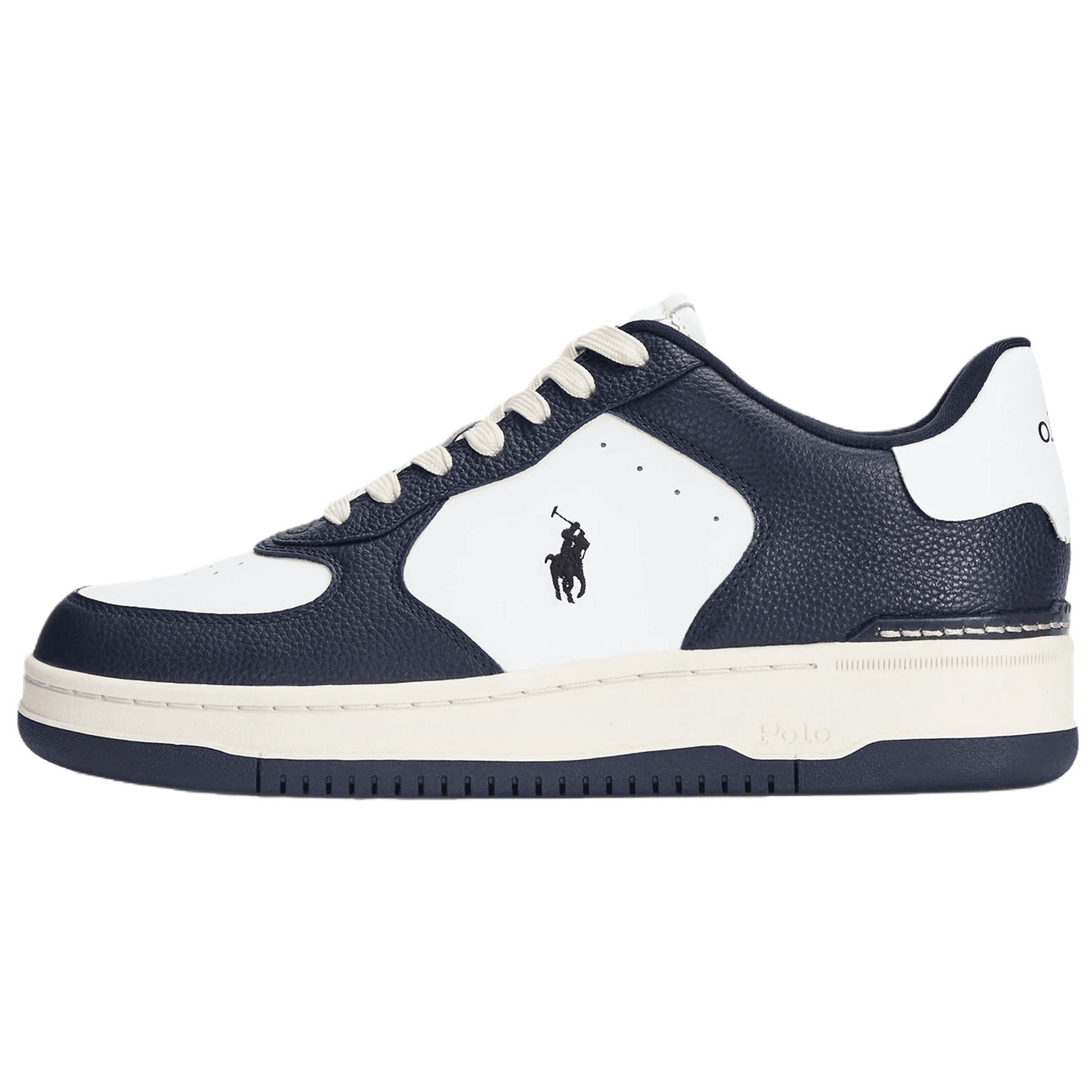 Кроссовки Polo Ralph Lauren Кожа Низкие Кроссовки для Скейтбординга Мужские Белые - изображение 1