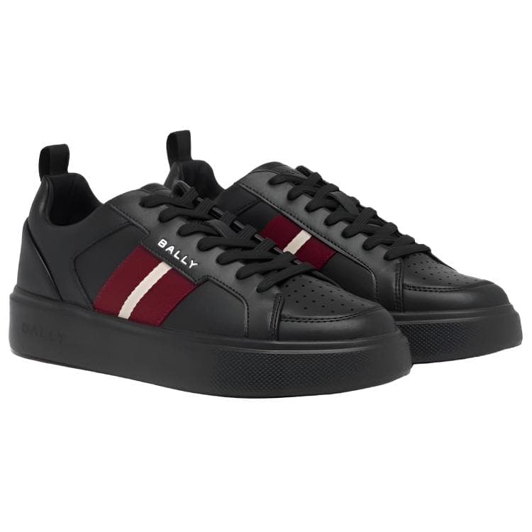 Кроссовки BALLY Легкий Low Топ Скейтборд Обувь Мужской Черный - изображение 3