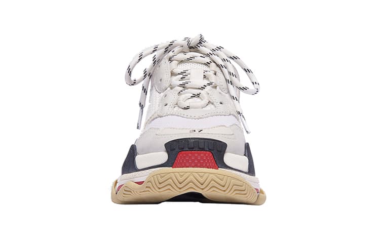 Кроссовки Balenciaga Triple S White Red Black - изображение 3