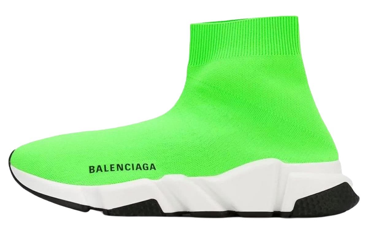 Кроссовки Balenciaga Speed MID Повседневная обувь Мужская Зеленая - изображение 1