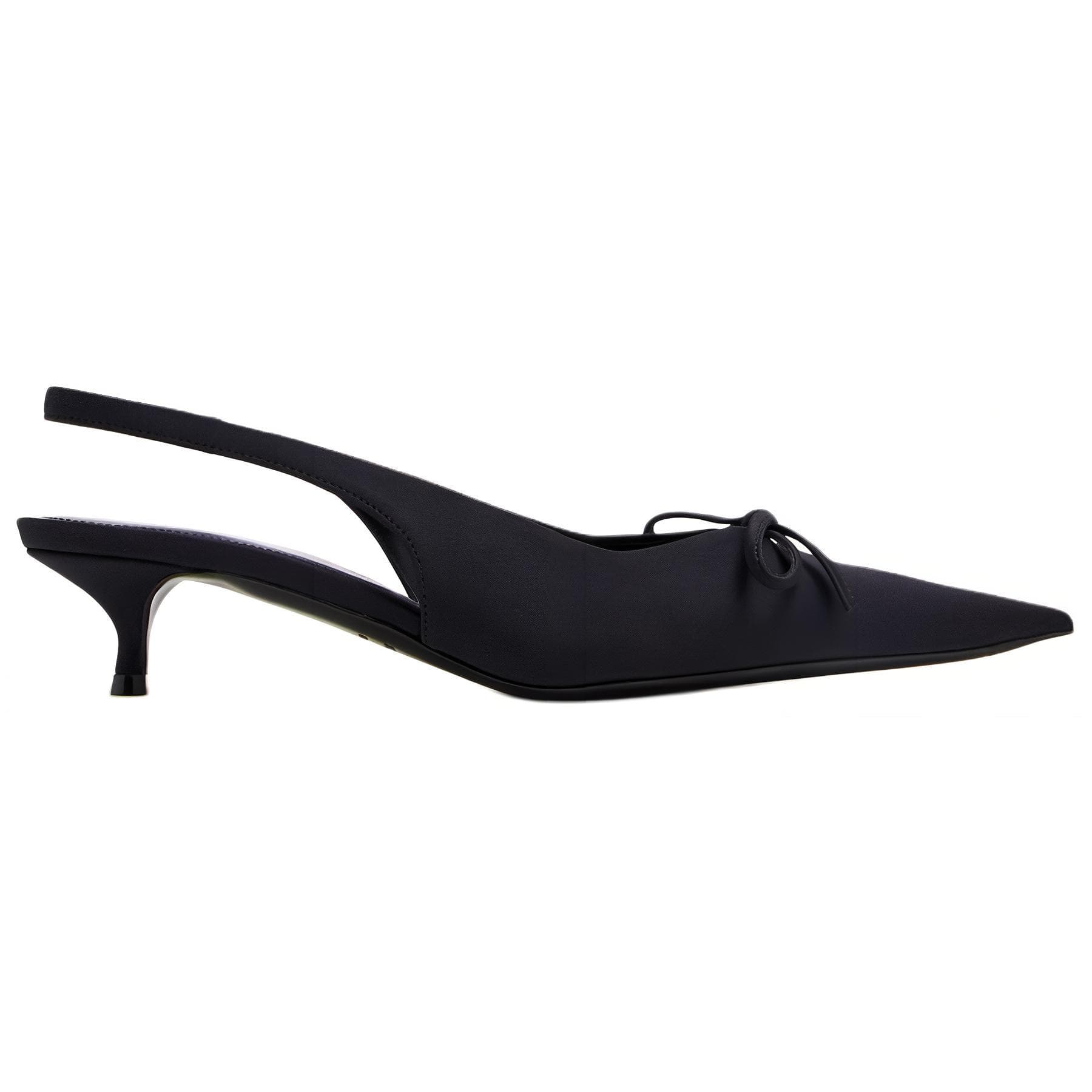 Туфли Balenciaga Knife Bow Pump 4cm Black - изображение 2