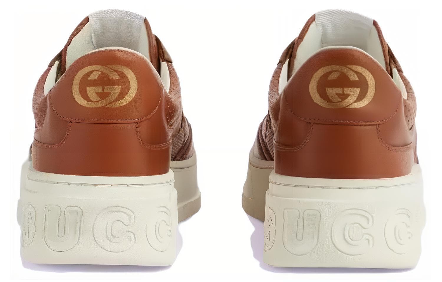 Кроссовки Gucci Chunky B Brown - изображение 5