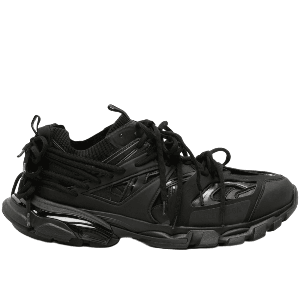 Кроссовки Balenciaga Low Top Lace-Up Sneakers Black - изображение 2
