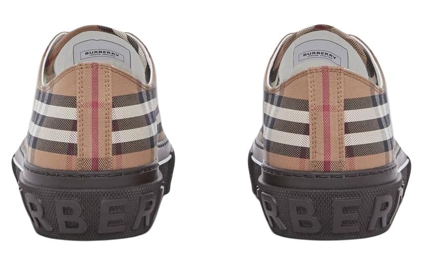 Кеды Burberry Vintage Low Top Sneakers Brown - изображение 5