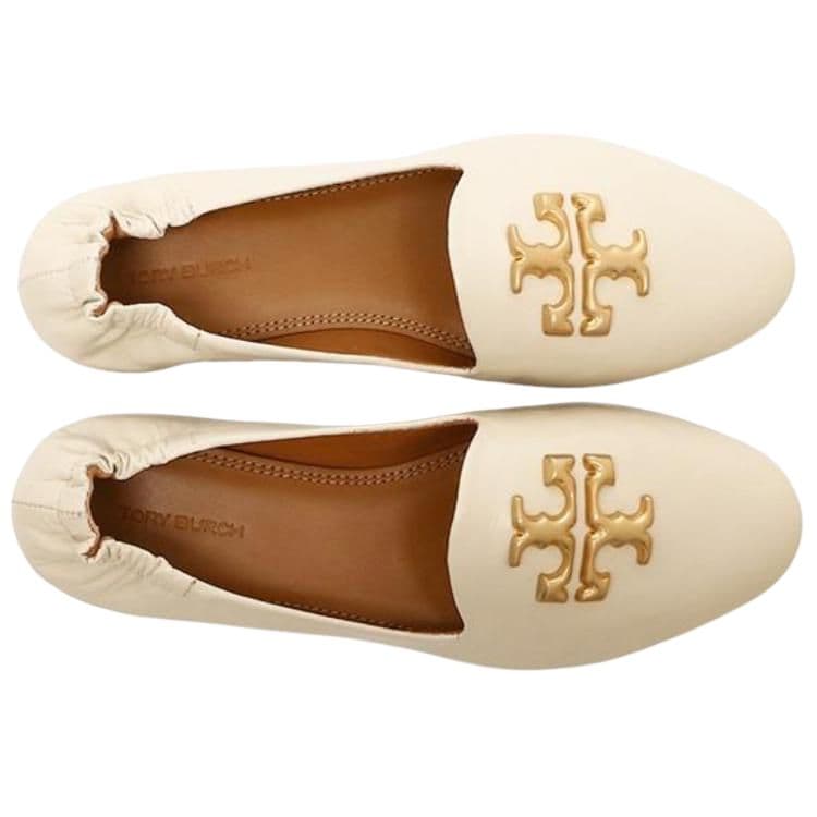 Тапочки Tory Burch Eleanor Cream White - изображение 5