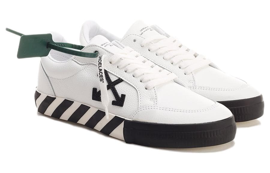 Кроссовки OFF-WHITE Vulc Low Leather - изображение 3