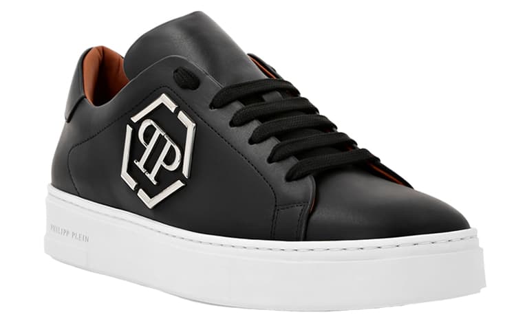 Кроссовки Philipp Plein Hexagon Low Top Black - изображение 3