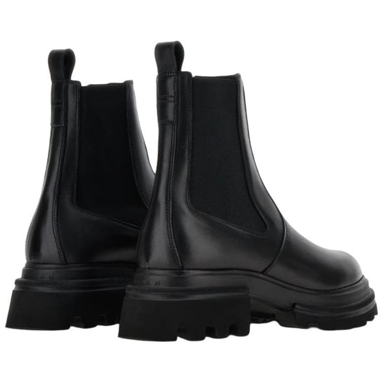 Ботинки челси HOGAN H674 Короткий Челси 5,5 см Женский Черный - изображение 3
