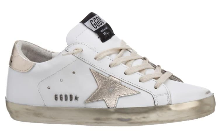 Кроссовки Golden Goose Super-Star White Gold - изображение 2