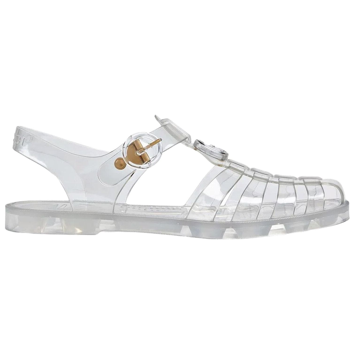 Сандалии Gucci Roman Sandals Transparent - изображение 2