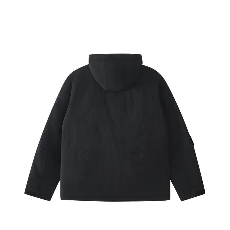Зимняя куртка пуховик FILA FUSION Хлопковый пуховик Мужской Глубокий черный - изображение 2