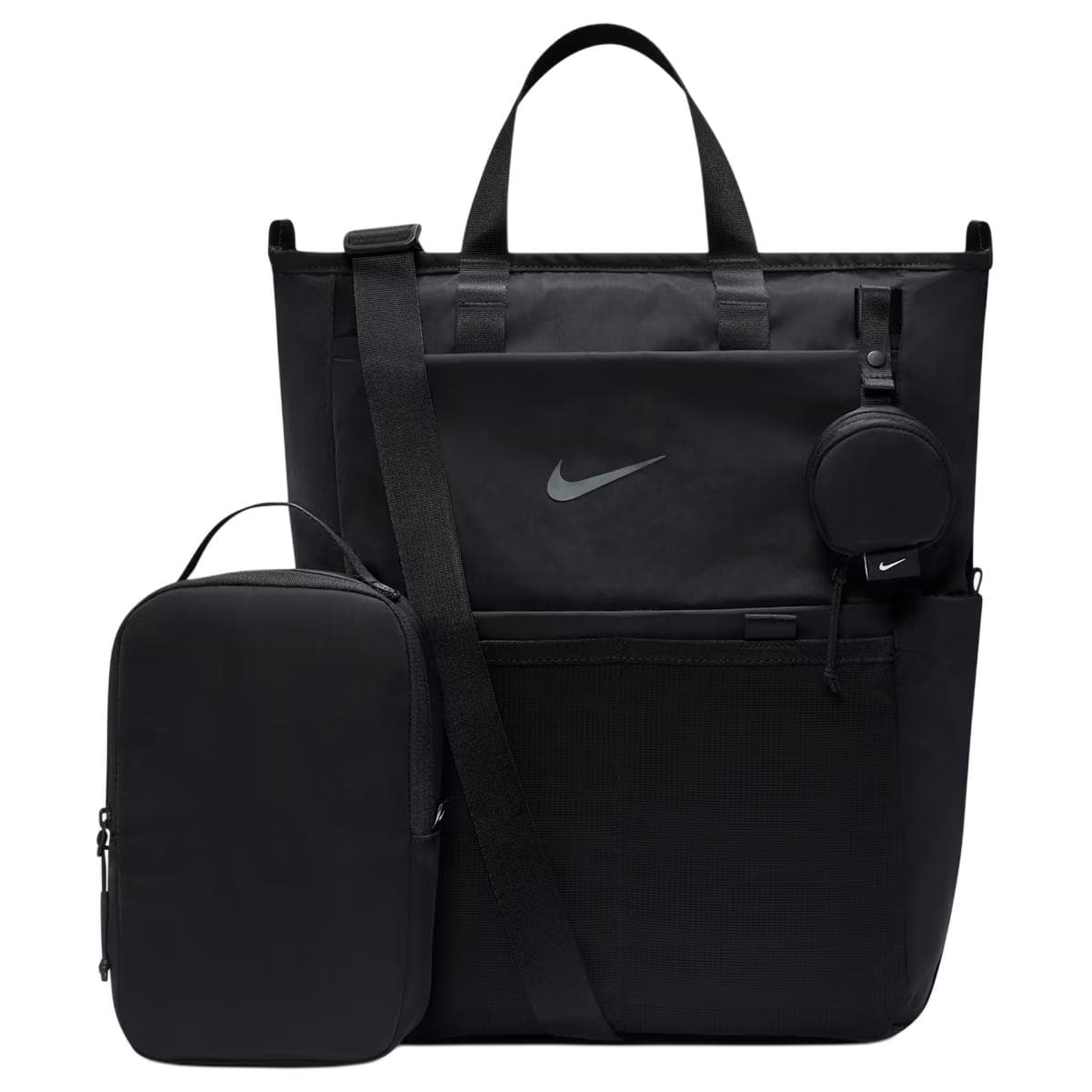 Рюкзак Nike Ткань Carry Рюкзак Средний Унисекс Черный и Угольный Черный - изображение 1