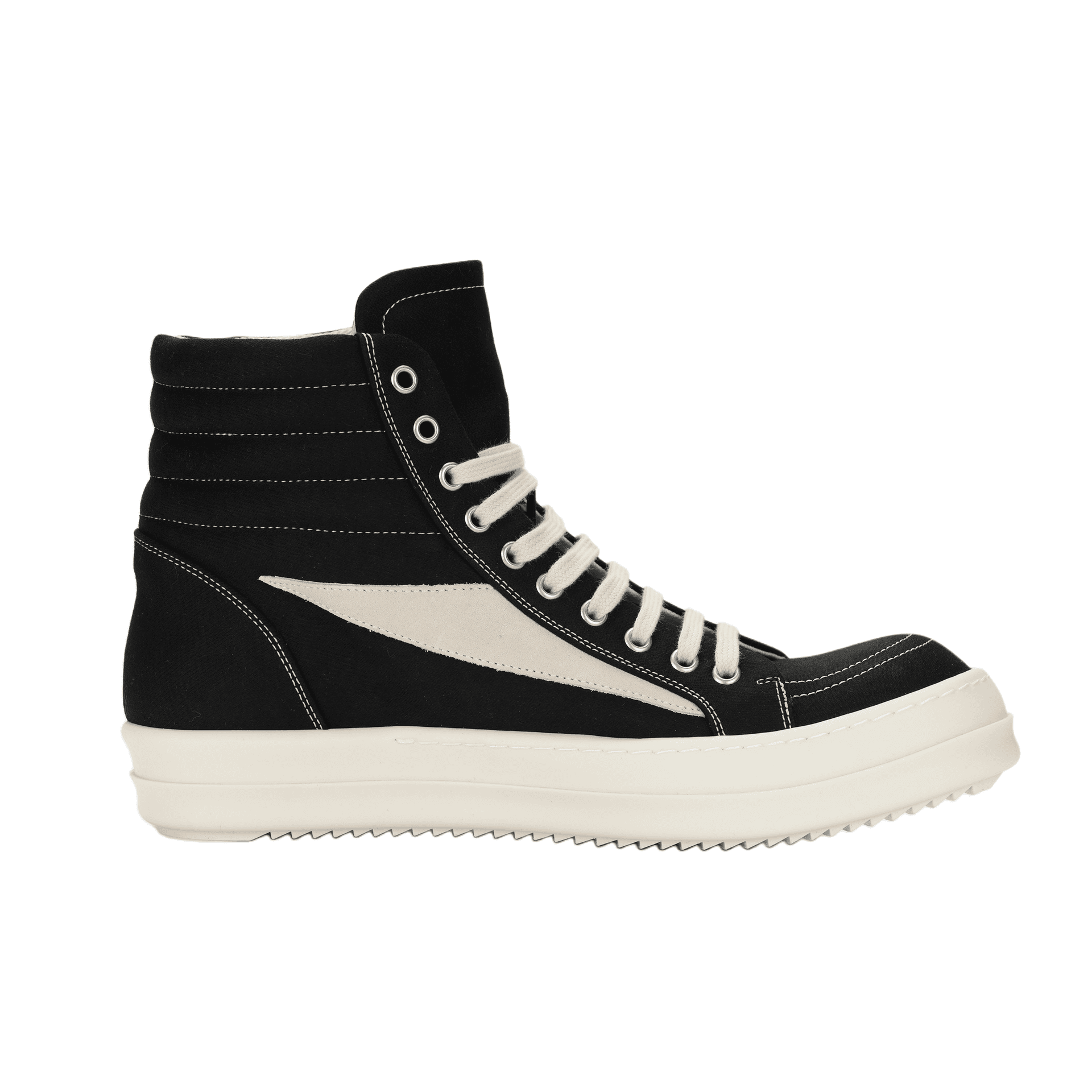 Кроссовки Rick Owens High Top Sneakers Black - изображение 2