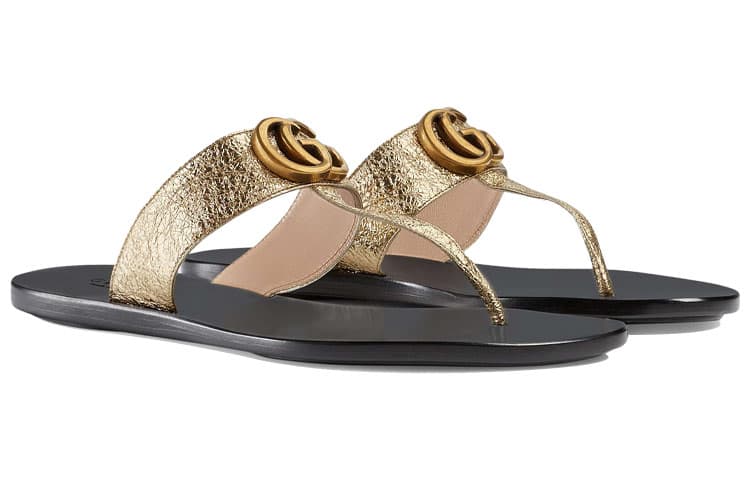 Шлёпанцы GUCCI G - изображение 3
