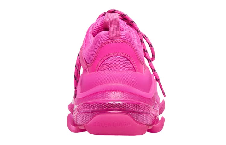 Кроссовки Balenciaga Triple S Clear Sole Pink - изображение 4