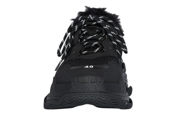 Кроссовки Balenciaga Triple S Black - изображение 3