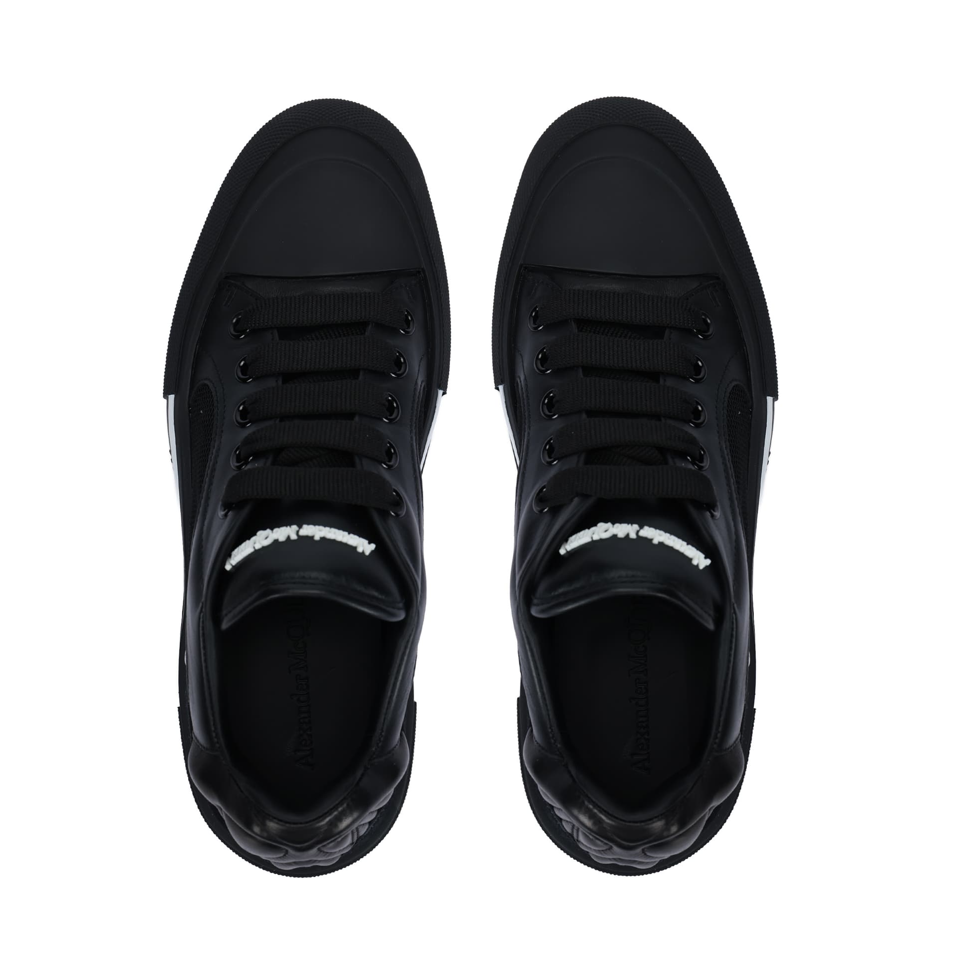 Кроссовки Alexander McQueen Low Top Sneakers Black - изображение 3
