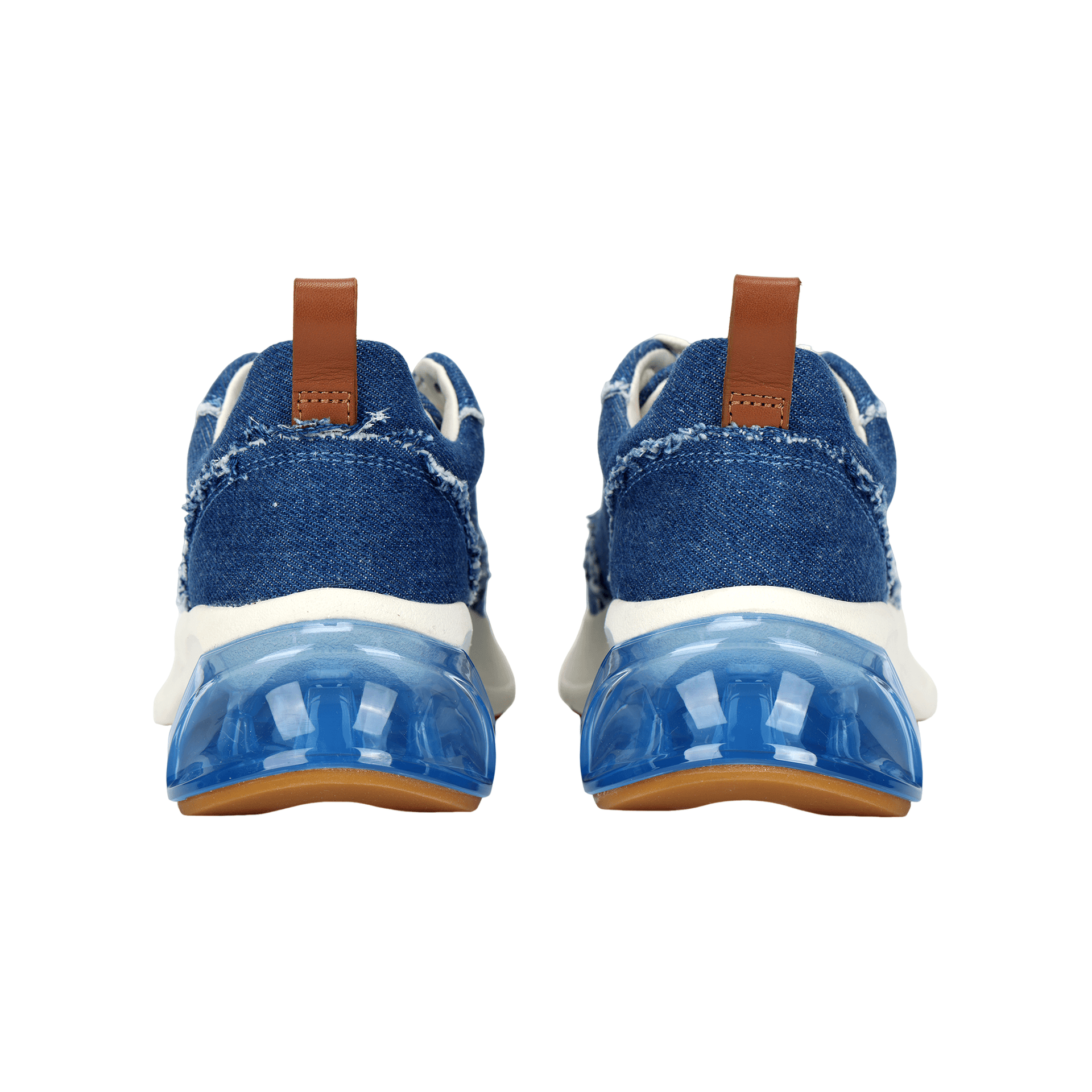 Кроссовки Tory Burch Good Luck Denim Low Top Повседневная Обувь Женская Синяя - изображение 4