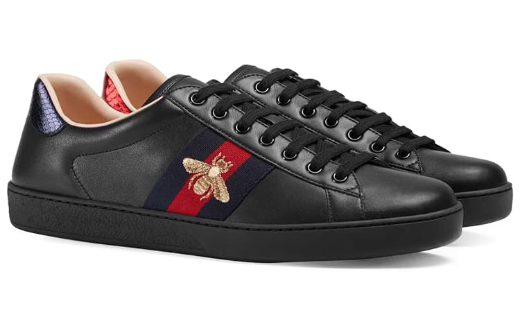 Кроссовки Gucci Ace Bee Embroidery - изображение 2