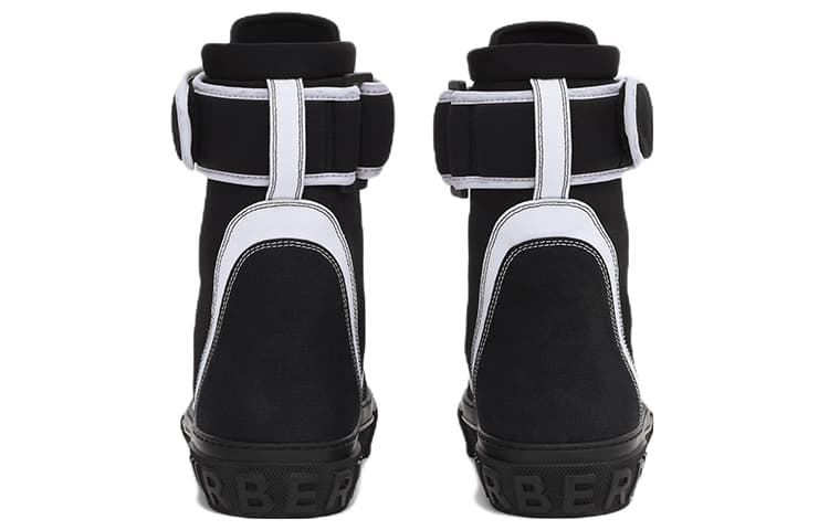 Кроссовки Burberry Sub High Top Sneakers Black - изображение 5