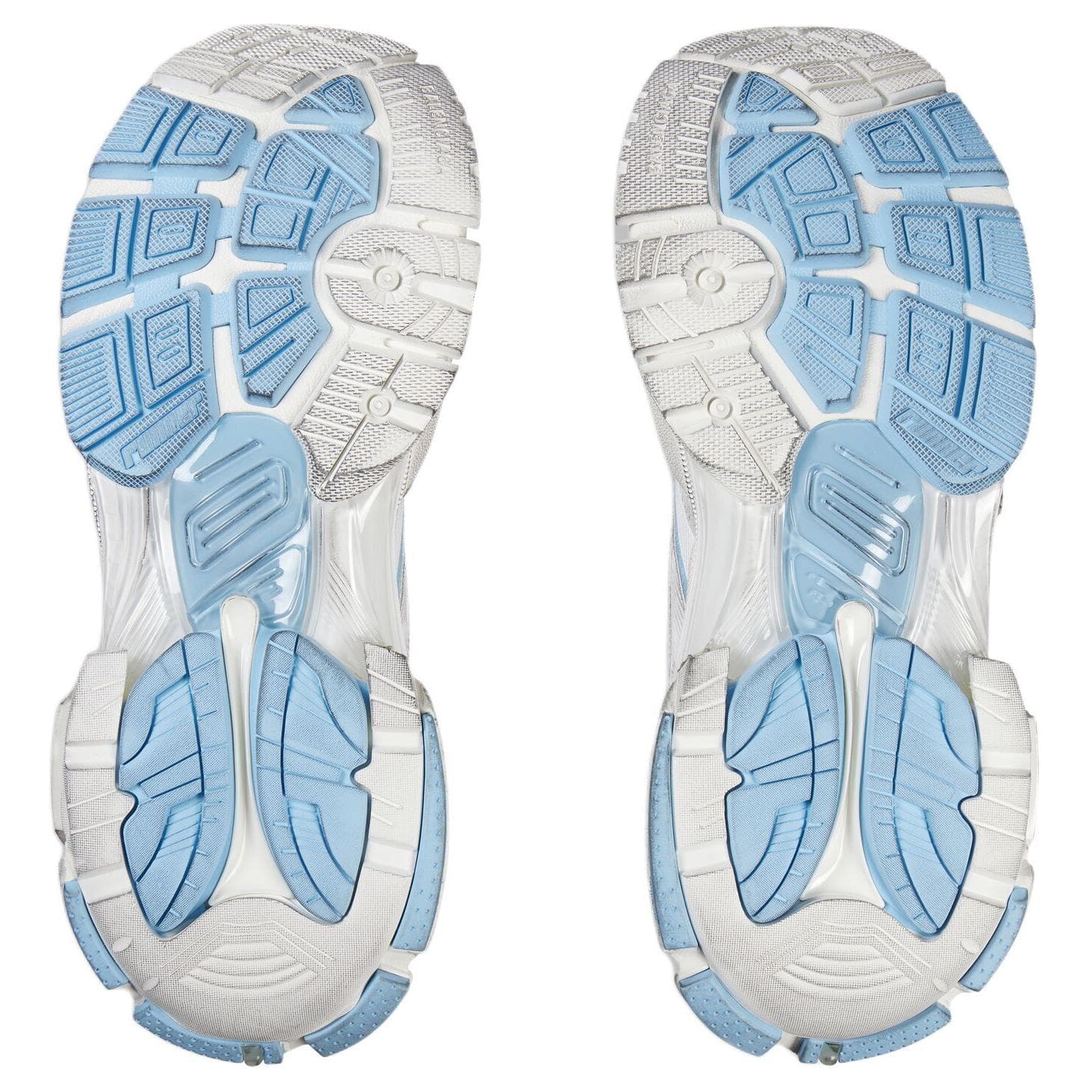 Кроссовки Balenciaga Runner 2,0 Low Топ Массивные кроссовки Женские Белый Синий - изображение 7