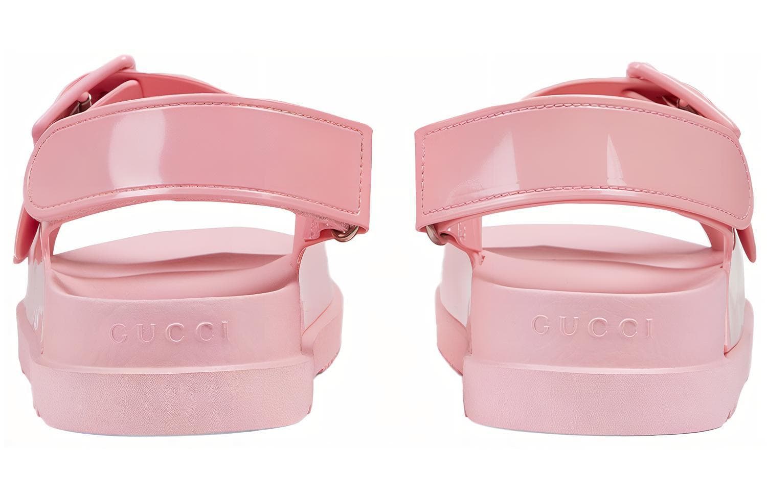 Сандалии с ремешком Gucci Studded Double G Sandals - изображение 5