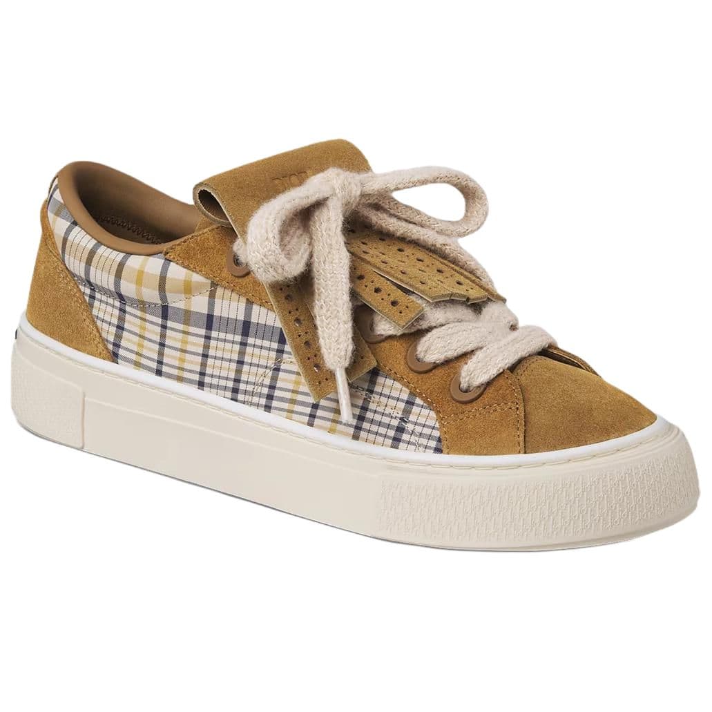 Кроссовки DIOR B33 Spin Leather Sneakers Brown Limited Edition - изображение 4